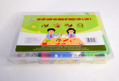 Bộ lắp ghép mô hình kĩ thuật lớp 4 - 5 - CD