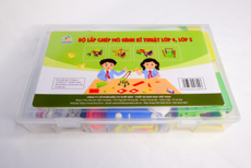 Bộ lắp ghép mô hình kĩ thuật lớp 4 - 5 - CD