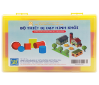 Bộ thiết bị dạy hình khối - CD